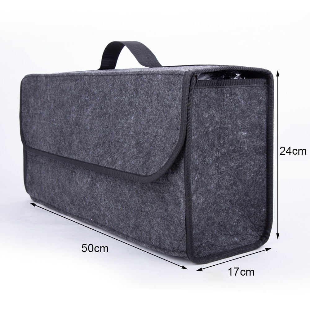 Foldable Felt Car Trunk Organizer