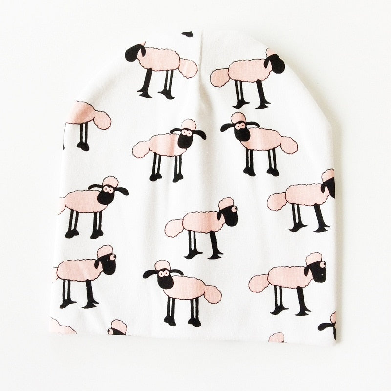 Baby's Cotton Printed Hat