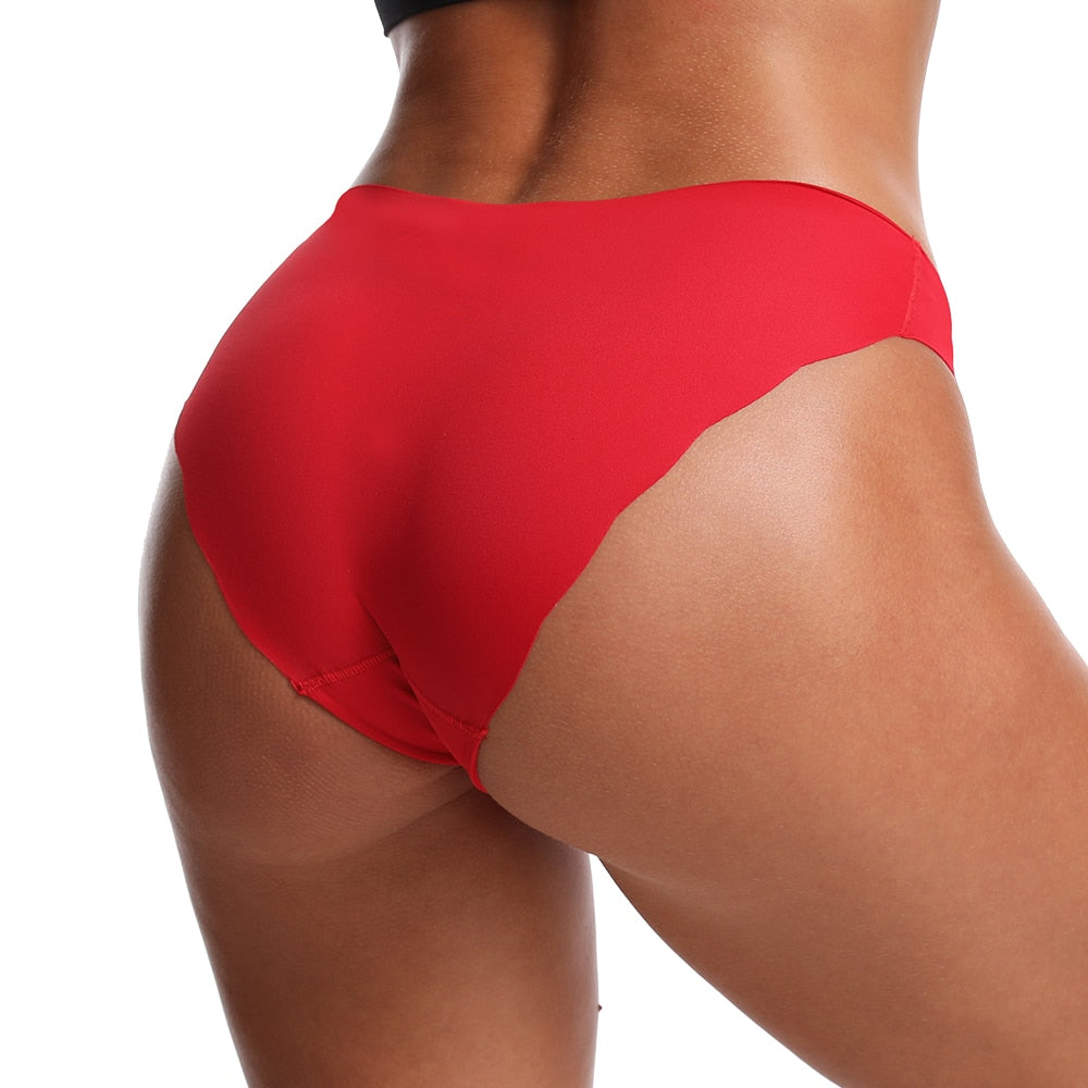 Women's Seamless Solid Color Panties