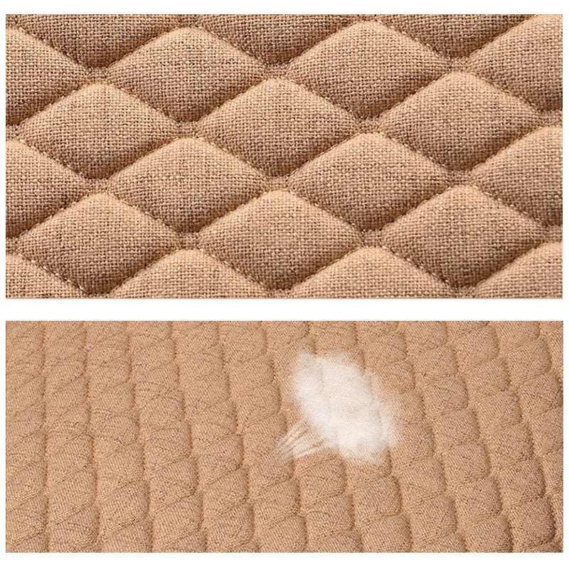 Linen Car Seat Cover for Protection