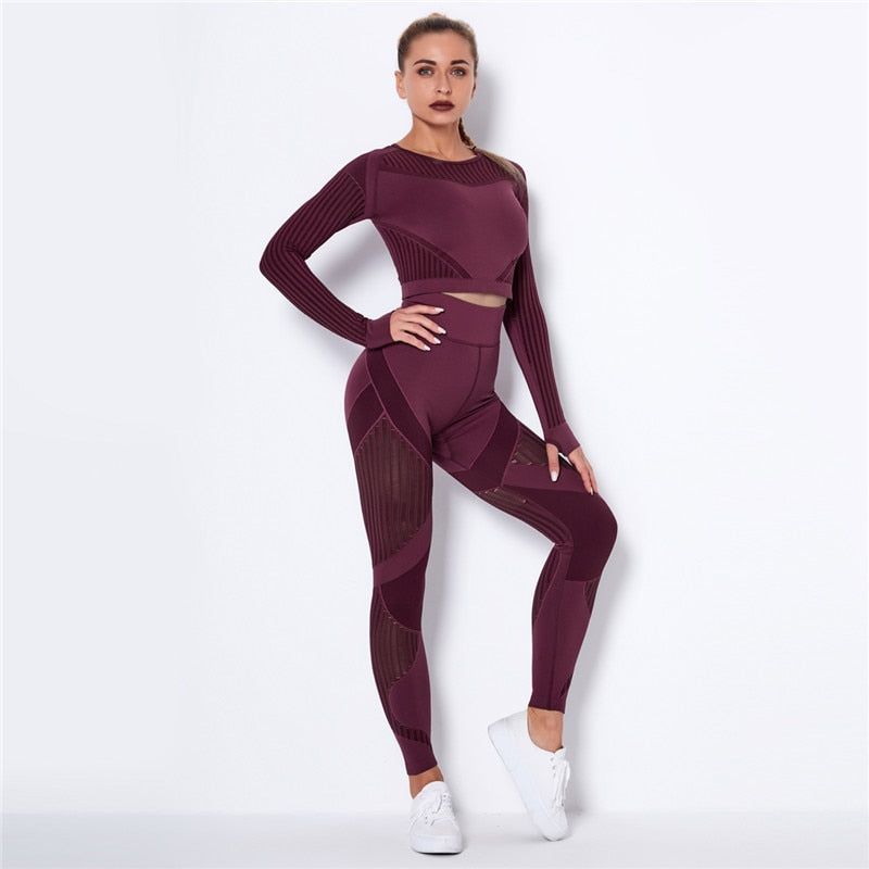 Seamless Yoga 2 Piece Set