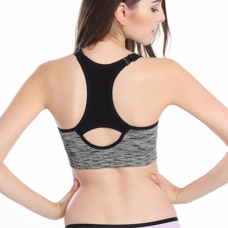 Quick Dry Padded Adjustable Sports Bra