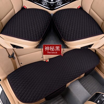 Linen Car Seat Cover for Protection