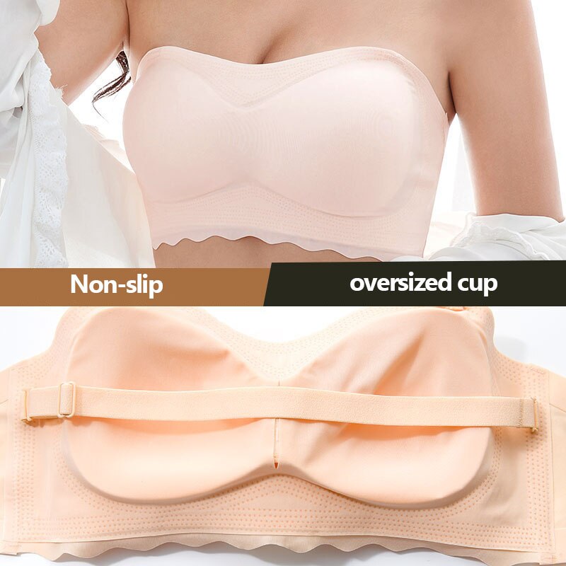 Women's Strapless Plus Size Bra