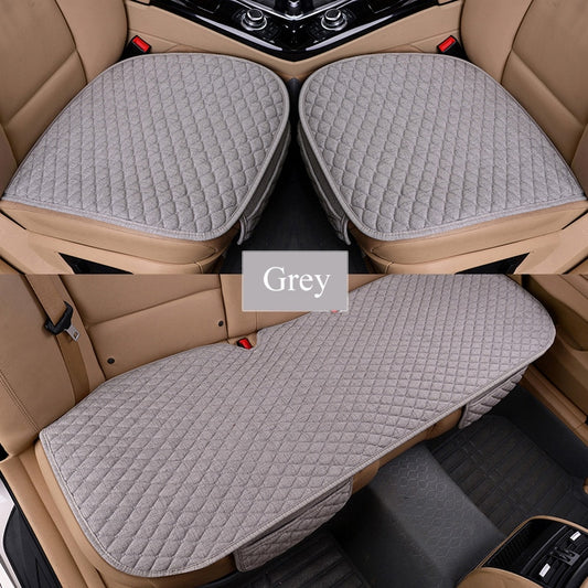 Linen Car Seat Cover for Protection